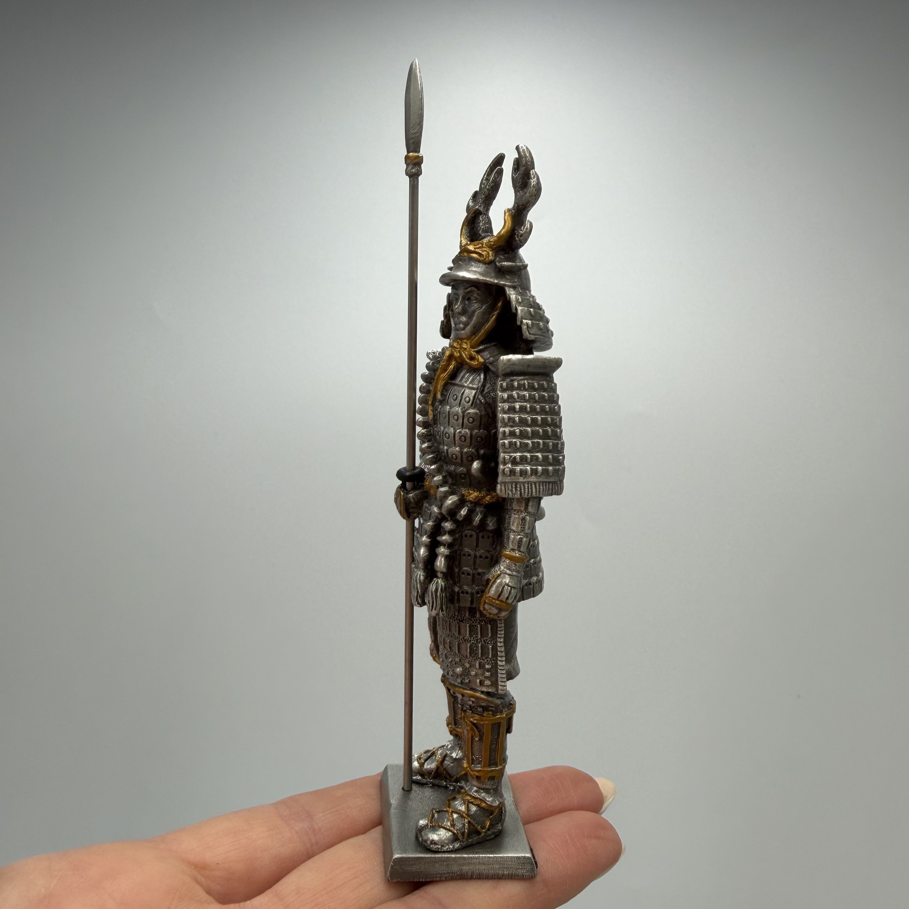 Other Honda Tadakatsu Samurai Figurine Miniature Tin Pewter Size ONE SIZE - 10 Thumbnail