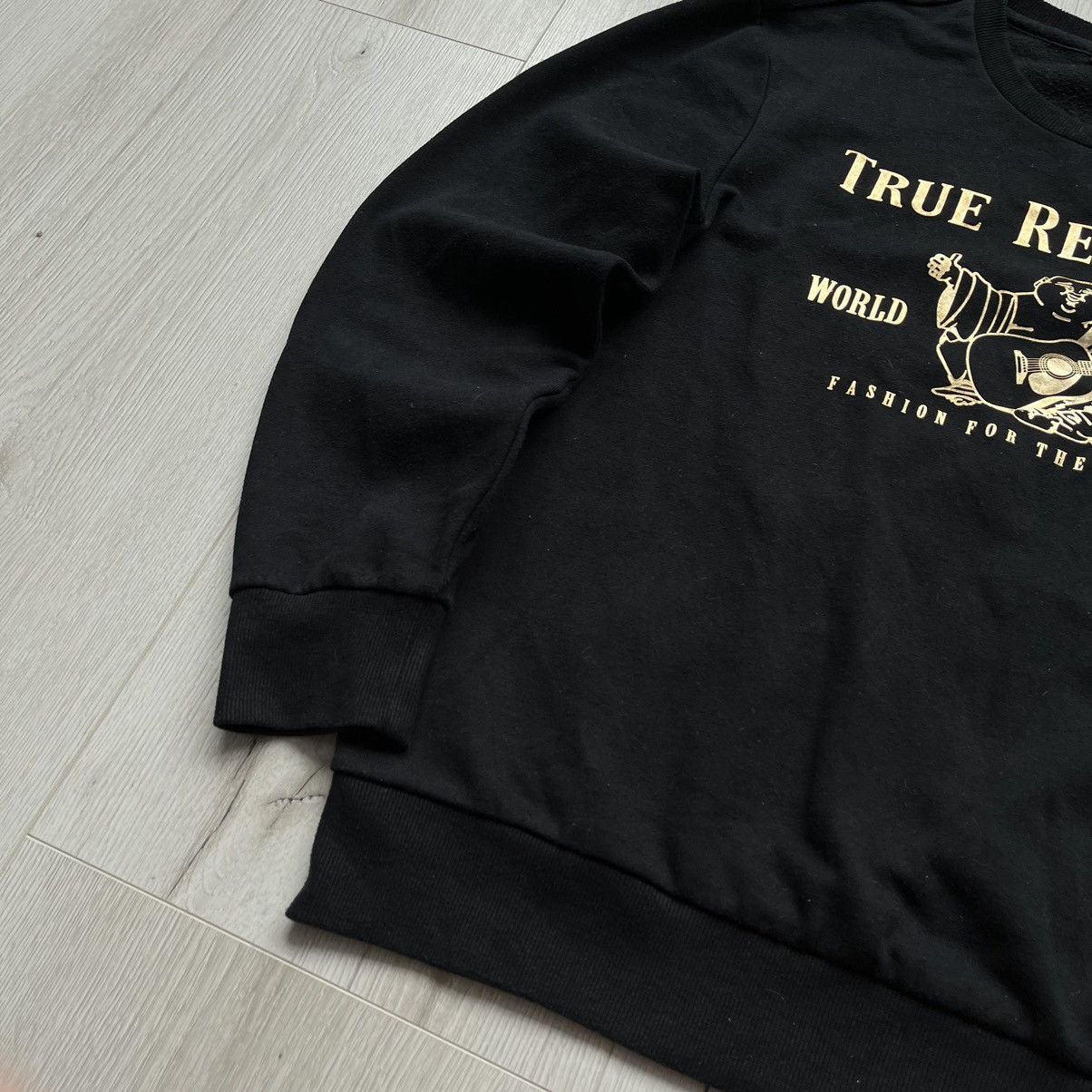 Japanese Brand × True Religion True Religion Big Gold Logo Black Sweatshirt Y2K M size Mens Size US M / EU 48-50 / 2 - 3 Thumbnail