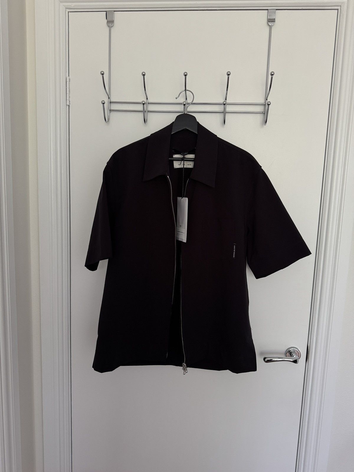 Song For The Mute Song For The Mute Zip Up Box Short Sleeve Black Shirt Size US S / EU 44-46 / 1 - 3 Thumbnail