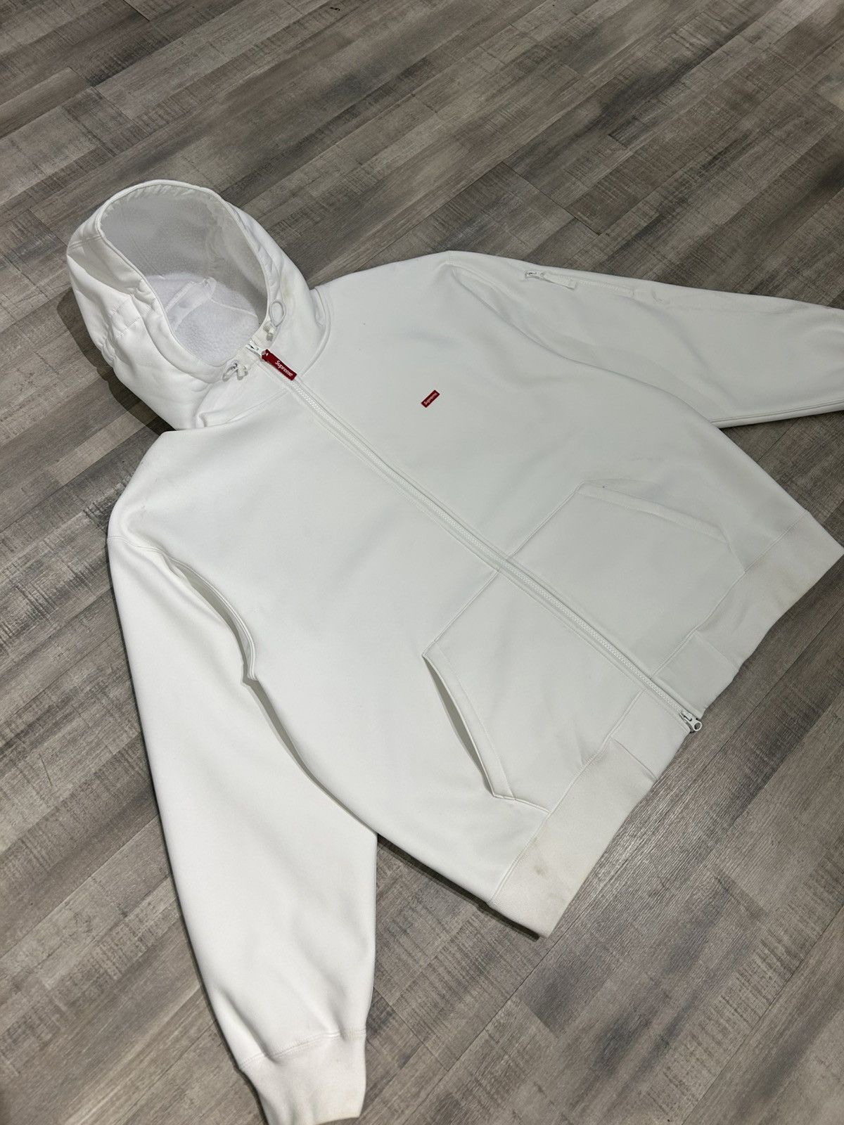 Supreme Supreme Windstopper Zip Up Hooded Sweatshirt Size US XL / EU 56 / 4 - 2 Thumbnail
