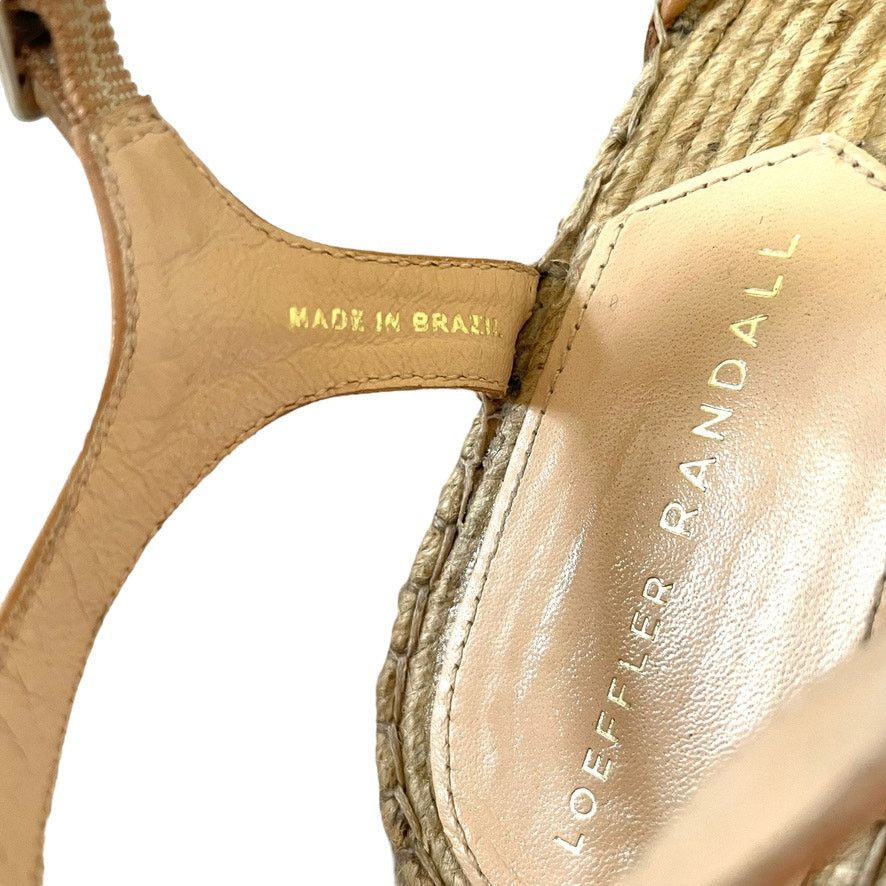 Loeffler Randall Loeffler Randall Priya Wedge Espadrille Sandal Beige/Khaki Size US 9.5 / IT 39.5 - 4 Thumbnail