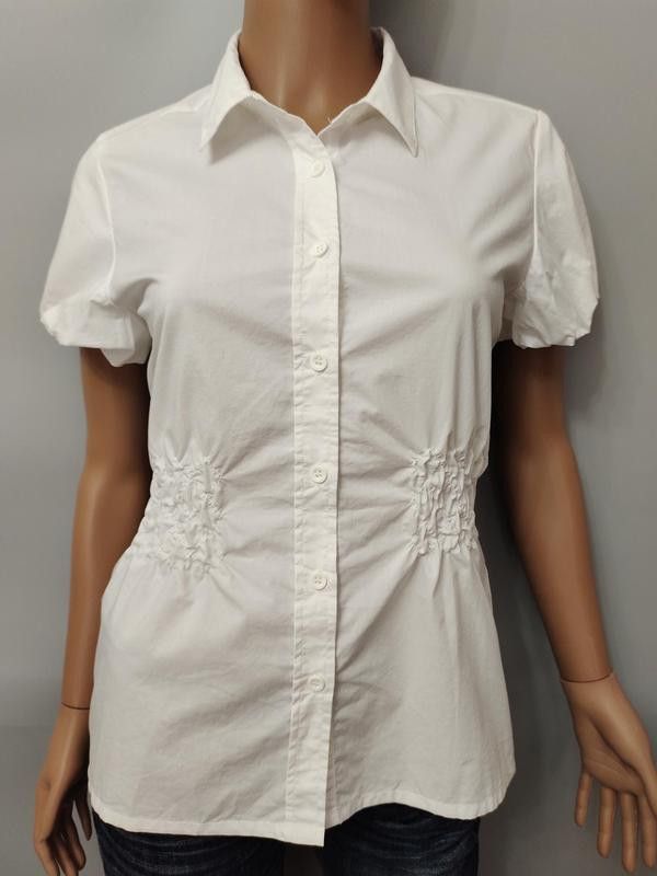 Morgan De Toi Morgan De Toi white shirt sz S / T36 Size S / US 4 / IT 40 - 10 Thumbnail