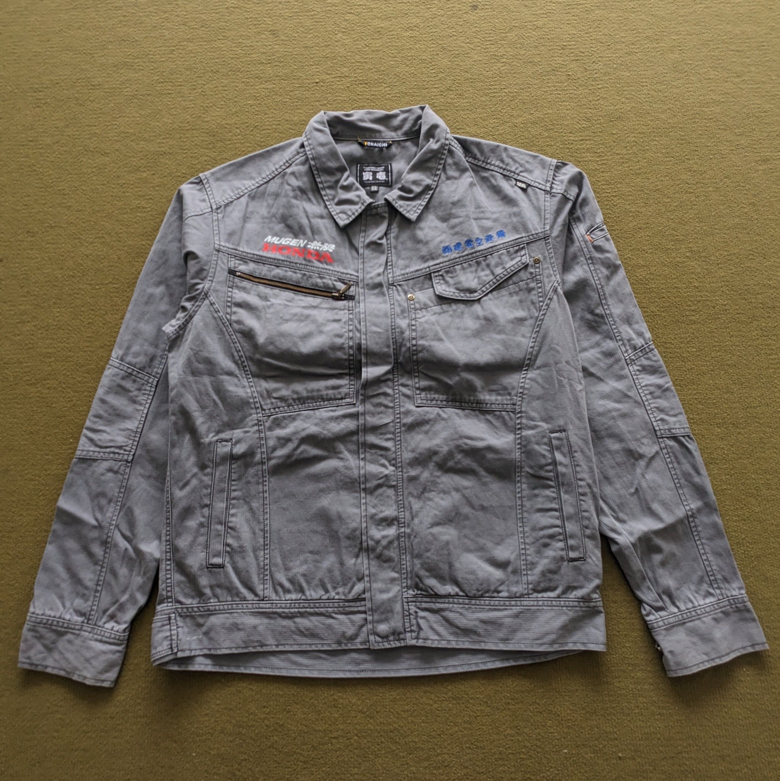 Honda Vintage MUGEN HONDA Motorsports Racing Jacket Size US M / EU 48-50 / 2 - 2 Thumbnail