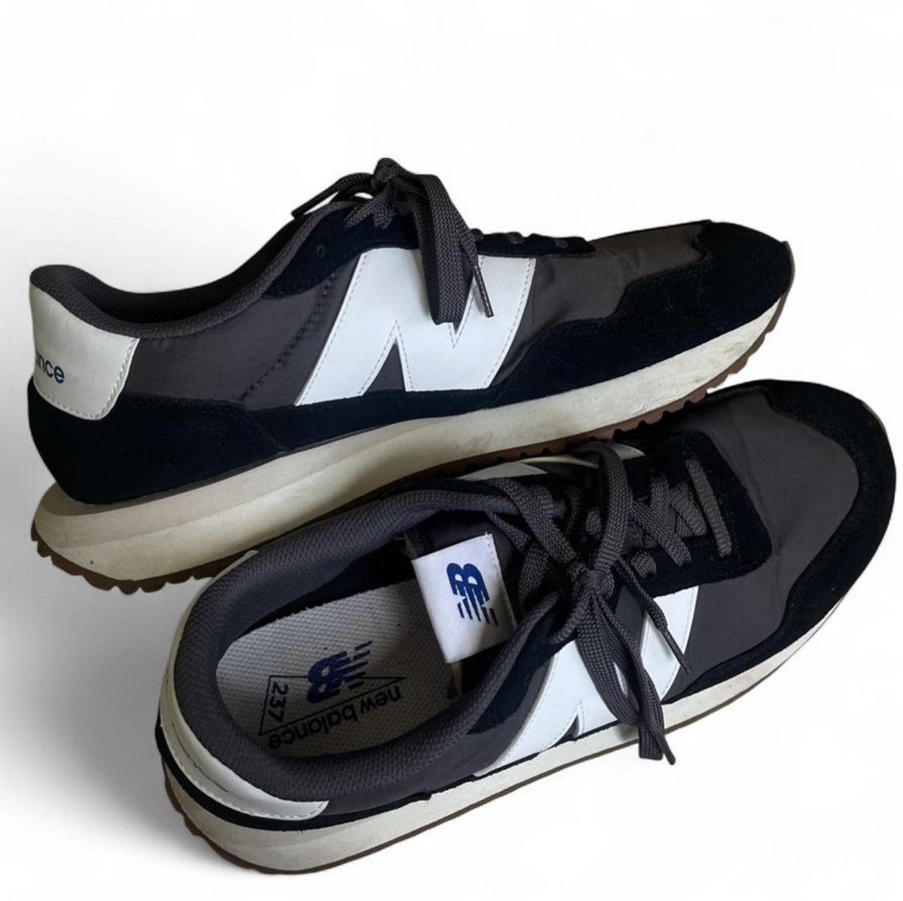 New Balance New Balance 237 Grey Black and White Sneakers Trainers Size US 12 / EU 45 - 6 Thumbnail