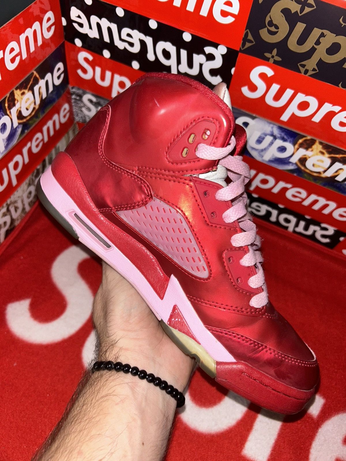 Jordan Brand Jordan 5 Retro Valentines Day GS 440892-605 size 5y Size US 5 / EU 37 - 7 Thumbnail