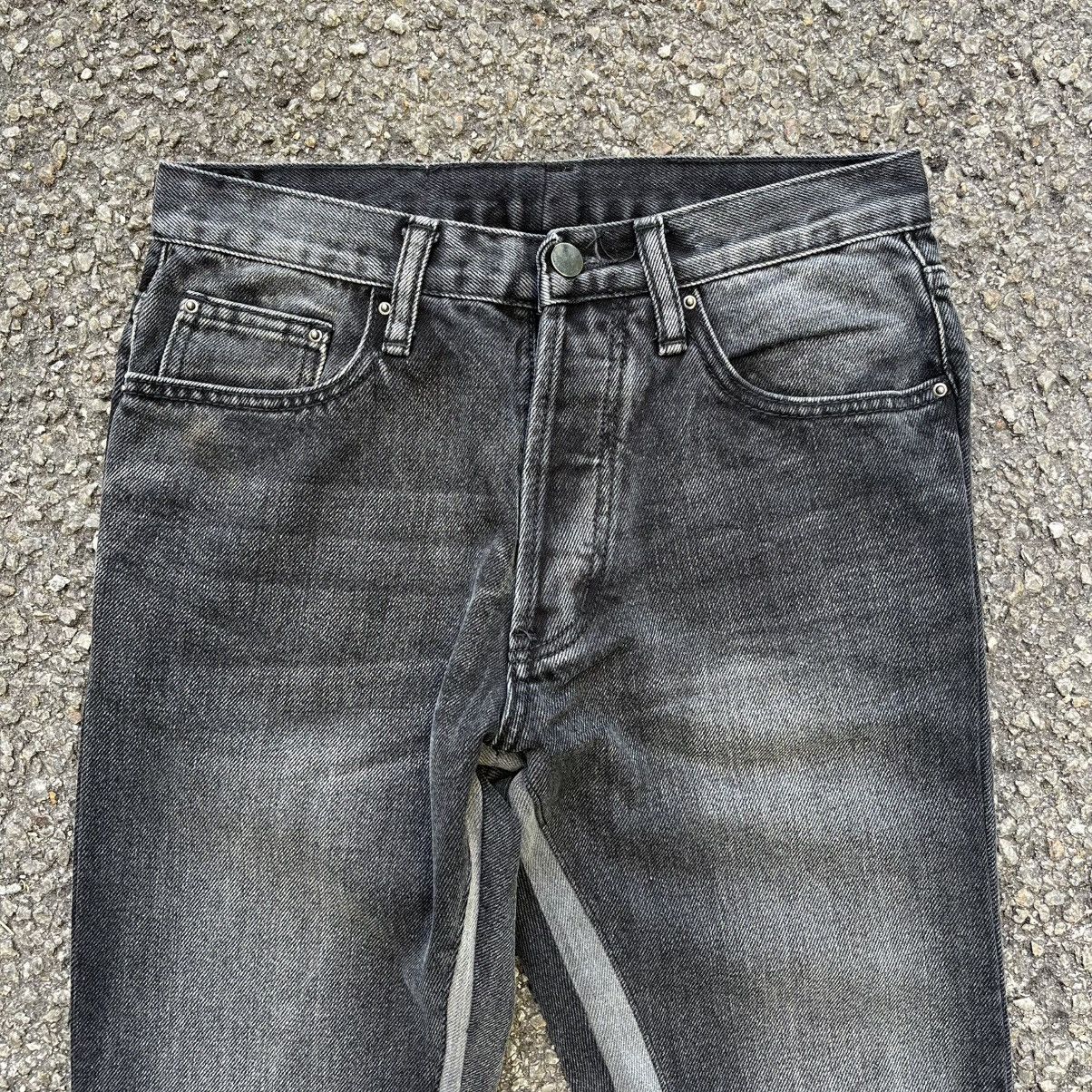 MNML MNML Flare Black Denim Jeans Size US 28 / EU 44 - 3 Thumbnail