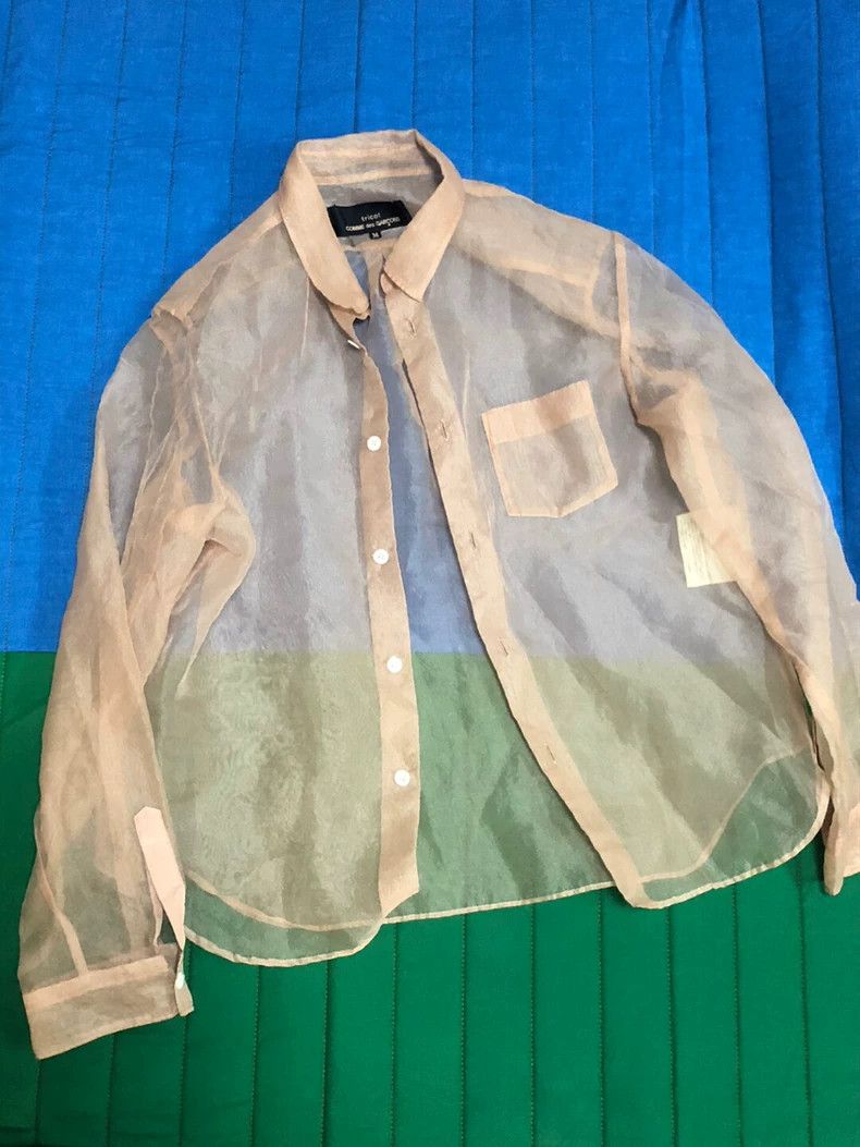 Comme des Garcons Comme Des Garcons Perspective tulle shirt coat Size M / US 6-8 / IT 42-44 - 1 Thumbnail