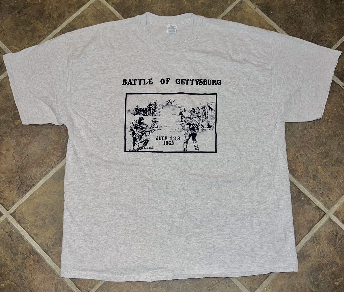 Vintage VINTAGE CIVIL WAR T-SHIRT Size US XXL / EU 58 / 5 - 5 Thumbnail