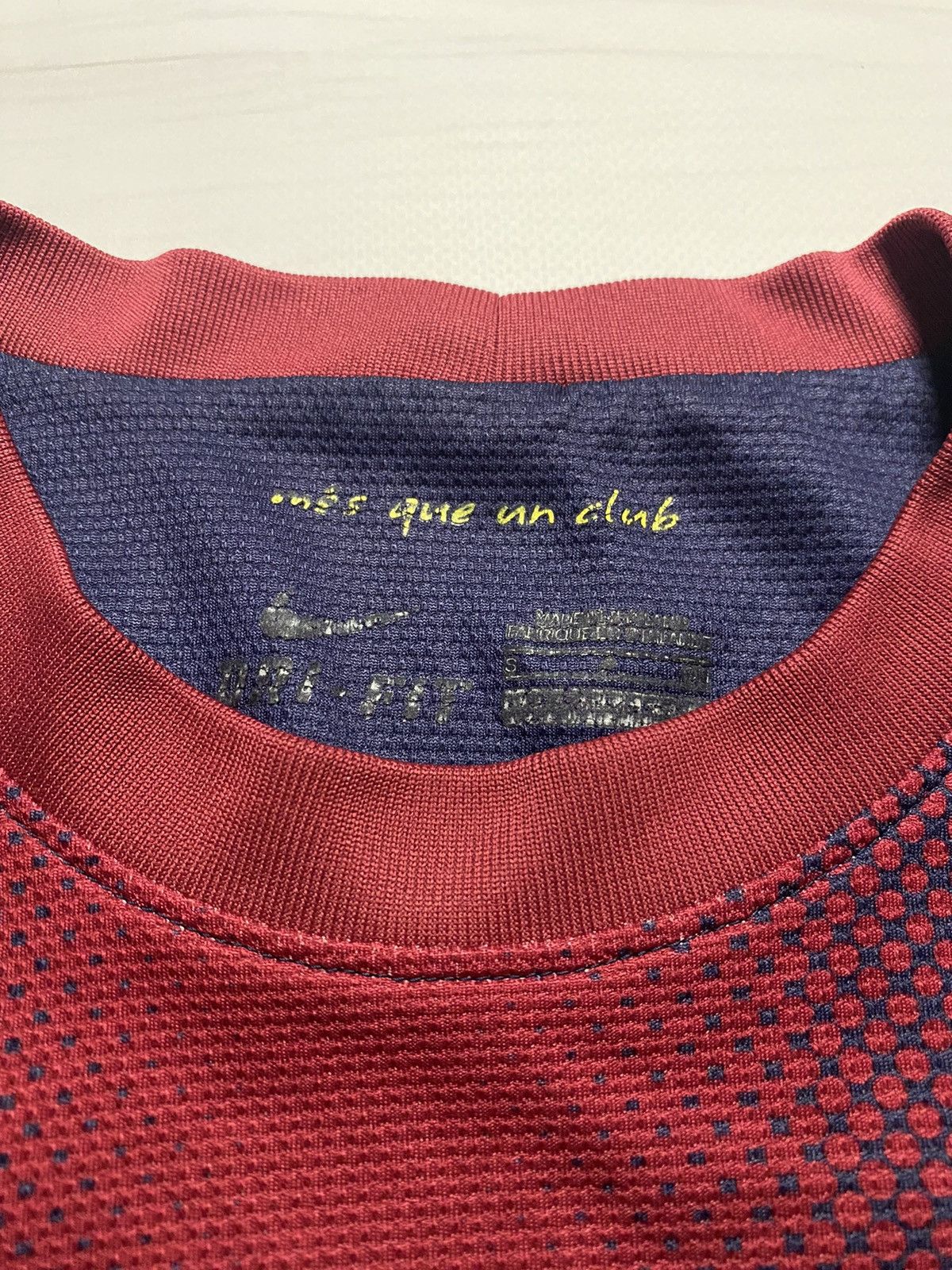 Nike Nike Barcelona 2012 2013 Home Football Shirt Soccer Jersey Size US S / EU 44-46 / 1 - 3 Thumbnail