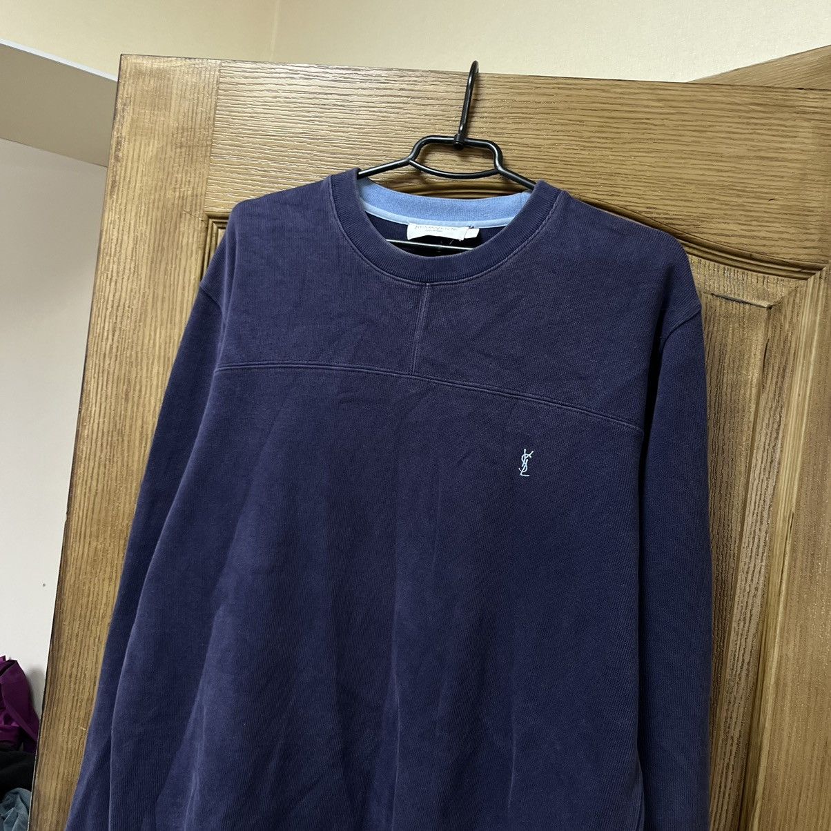 Yves Saint Laurent Vintage Yves Saint Laurent YSL Sweatshirt Size US L / EU 52-54 / 3 - 3 Thumbnail