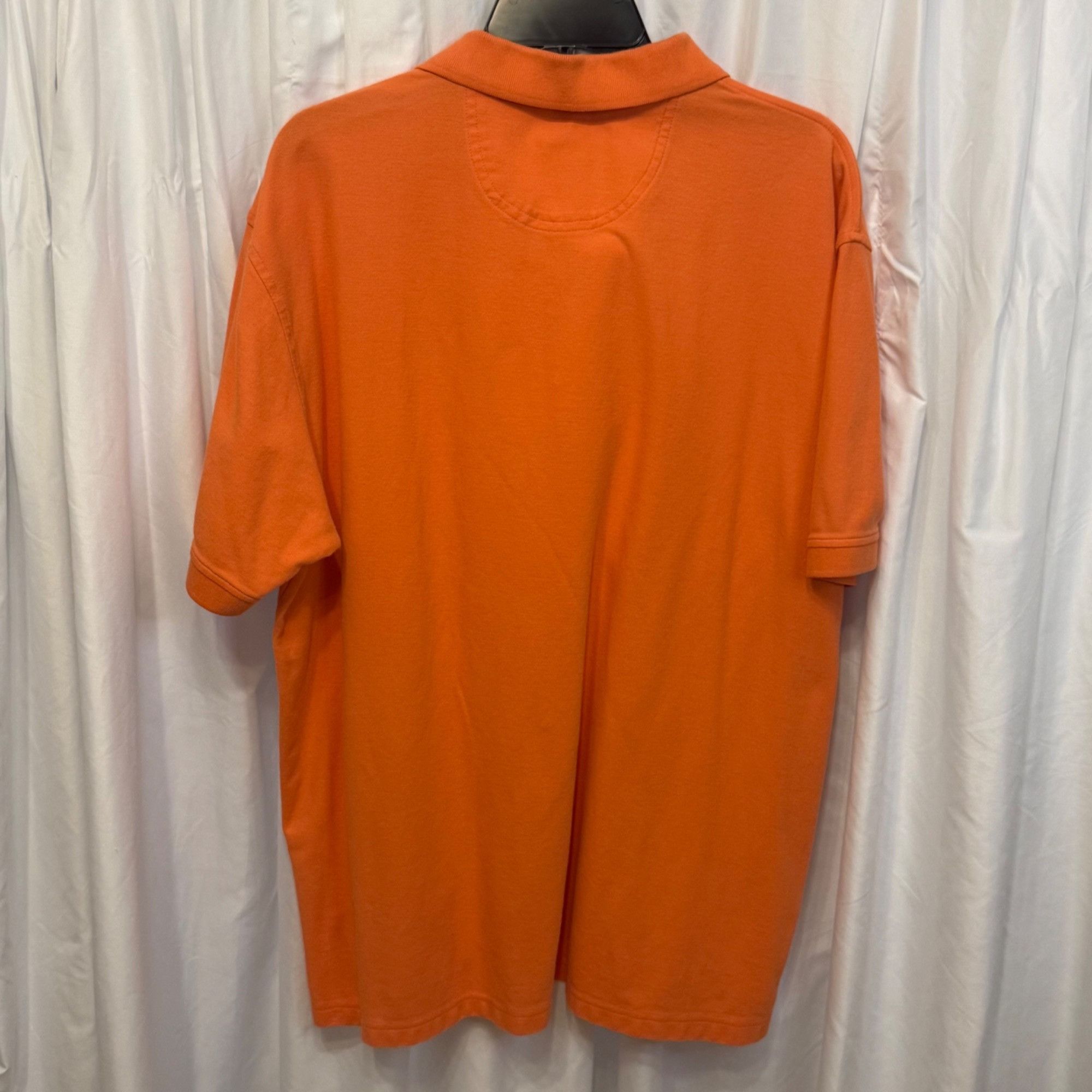 Izod Izod Mens Orange Polo Shirt Size XXL Short Sleeve Cotton Ble Size US XXL / EU 58 / 5 - 5 Thumbnail