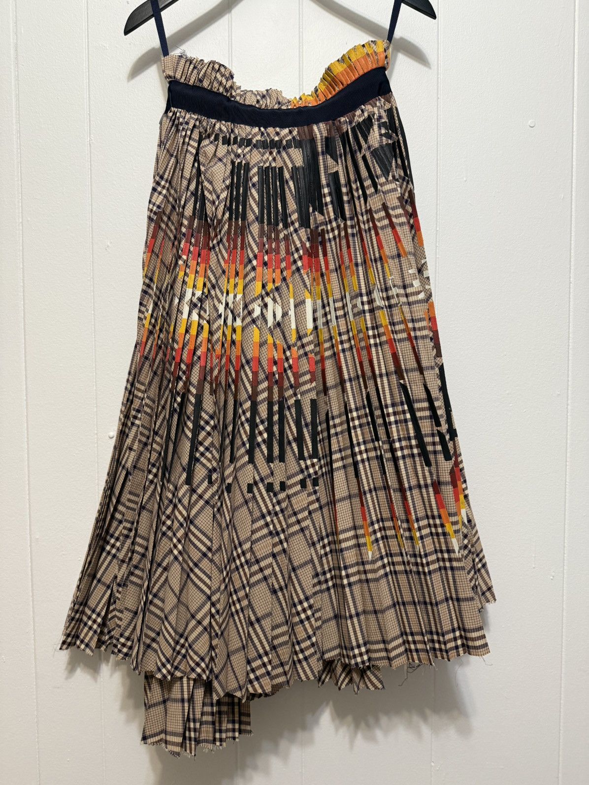 Sacai Sacai x Pendleton Pleated Skirt Size 27" / US 4 / IT 40 - 3 Thumbnail