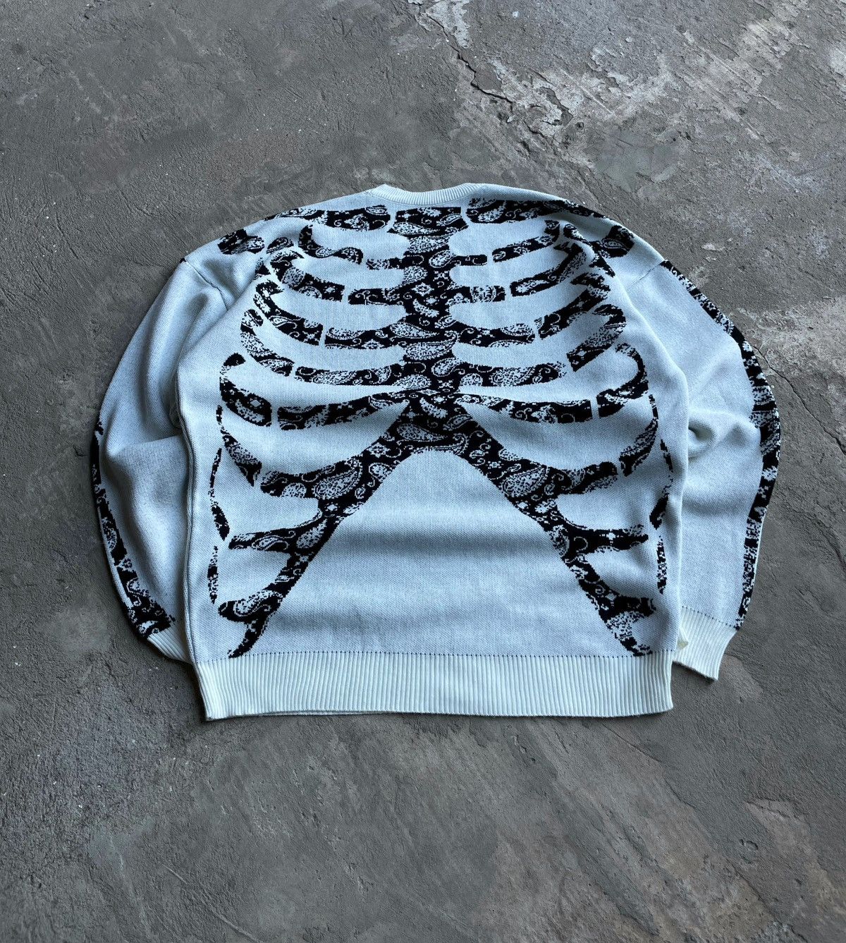 Japanese Brand Vintage Beautiful Oversized Skeleton Sweater Kapital Style Size US XL / EU 56 / 4 - 3 Thumbnail