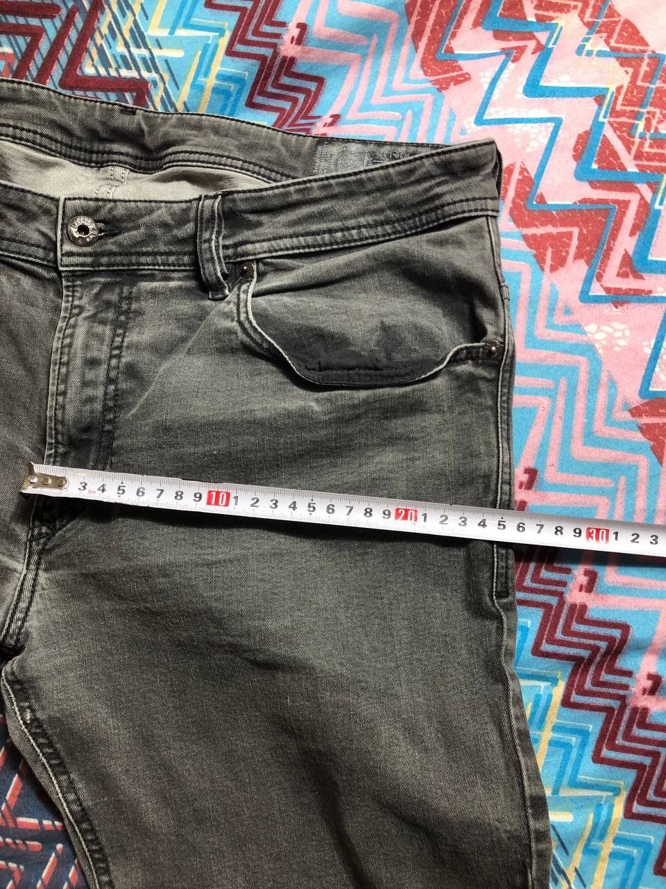 Diesel × Vintage Vintage Diesel Industry Slim Skinny Denim Size US 36 / EU 52 - 9 Thumbnail