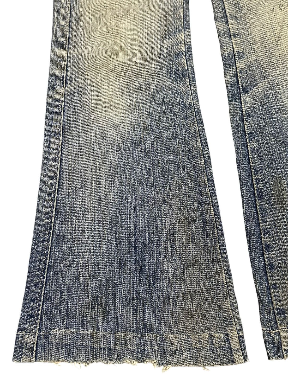 Tornado Mart Vintage Japanese Brand Mud Faded Wash Style Flare Jeans Size US 28 / EU 44 - 5 Thumbnail
