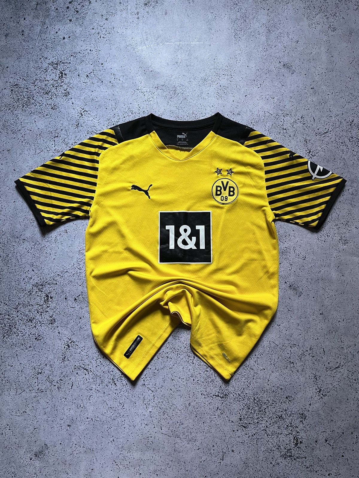 Nike Puma Borussia Dortmund Soccer Jersey T-shirt Blokecore Y2K Size US S / EU 44-46 / 1 - 1 Thumbnail
