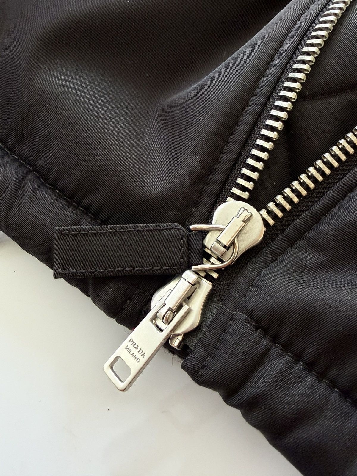 Prada Prada F/W21 Runway by Raf Simons Re-Nylon Zip Hoodie Bomber Size US S / EU 44-46 / 1 - 8 Thumbnail