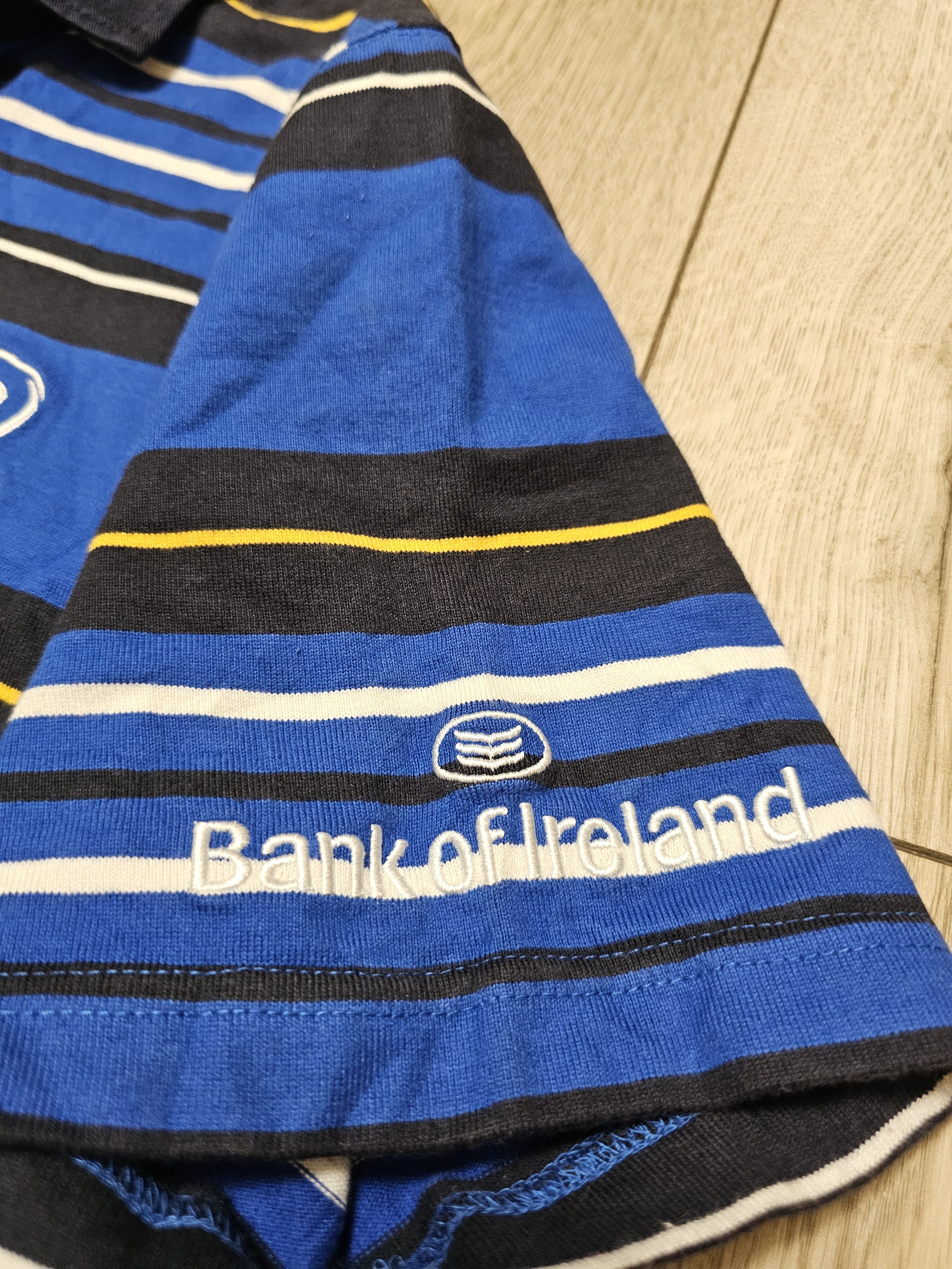 All Sport × Canterbury of New Zealand × Vintage LEINSTER RUGBY UNION VINTAGE SHIRT RUGBY COTTON POLO JERSEY Size US M / EU 48-50 / 2 - 5 Thumbnail