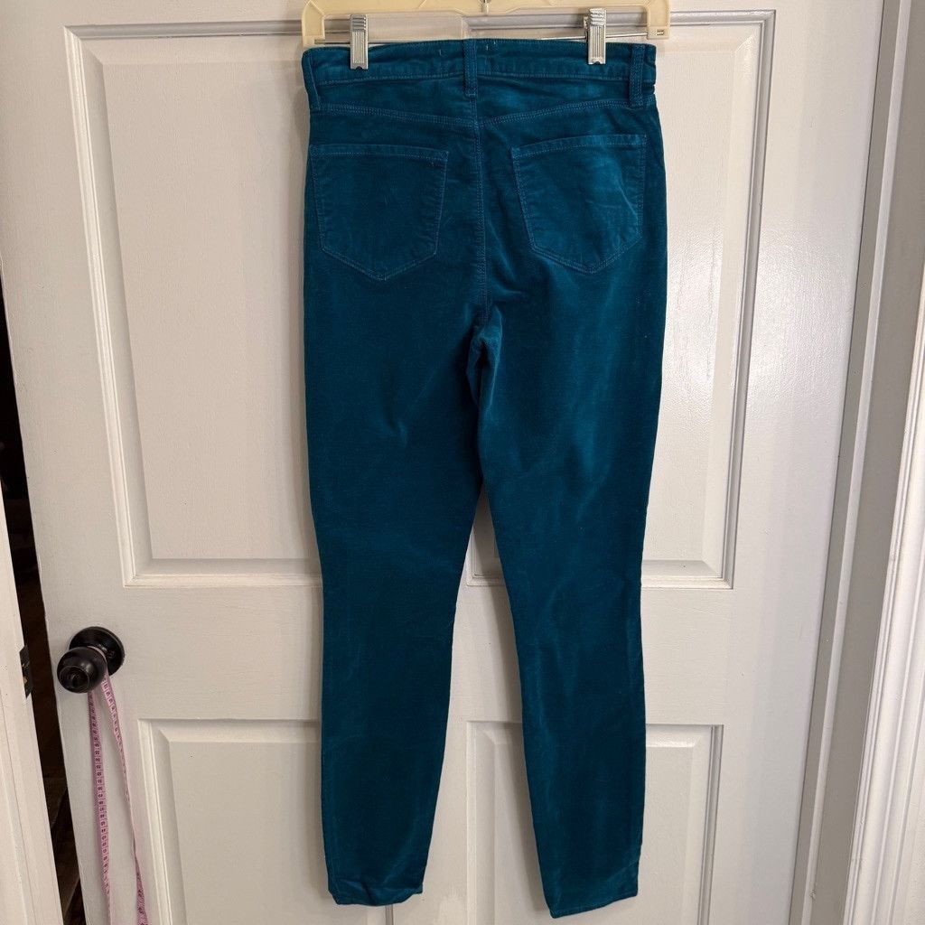 L'AGENCE Women's L'AGENCE Pants, Size 24, velvet Teal Monique Size 42" / US 20 - 2 Thumbnail