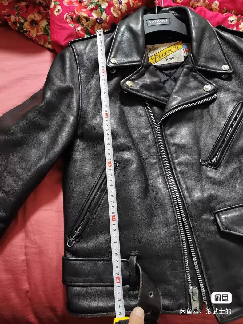 Schott Schott 618 Locomotive Rock Vintage Leather Jacket Size US M / EU 48-50 / 2 - 5 Thumbnail