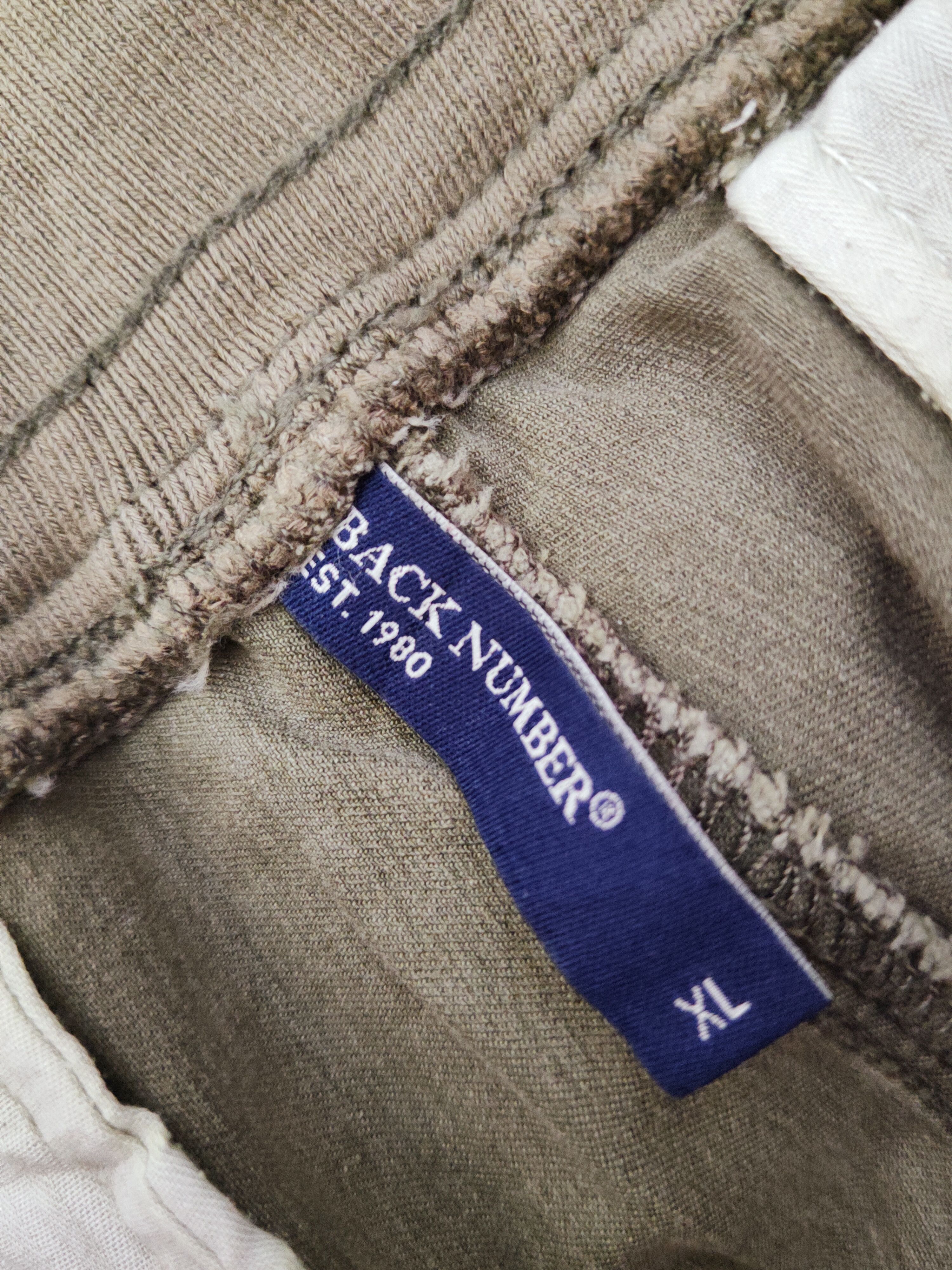 Japanese Brand Back Number Green Multipocket Tactical Cargo Pants #W637 Size US 31 - 15 Thumbnail