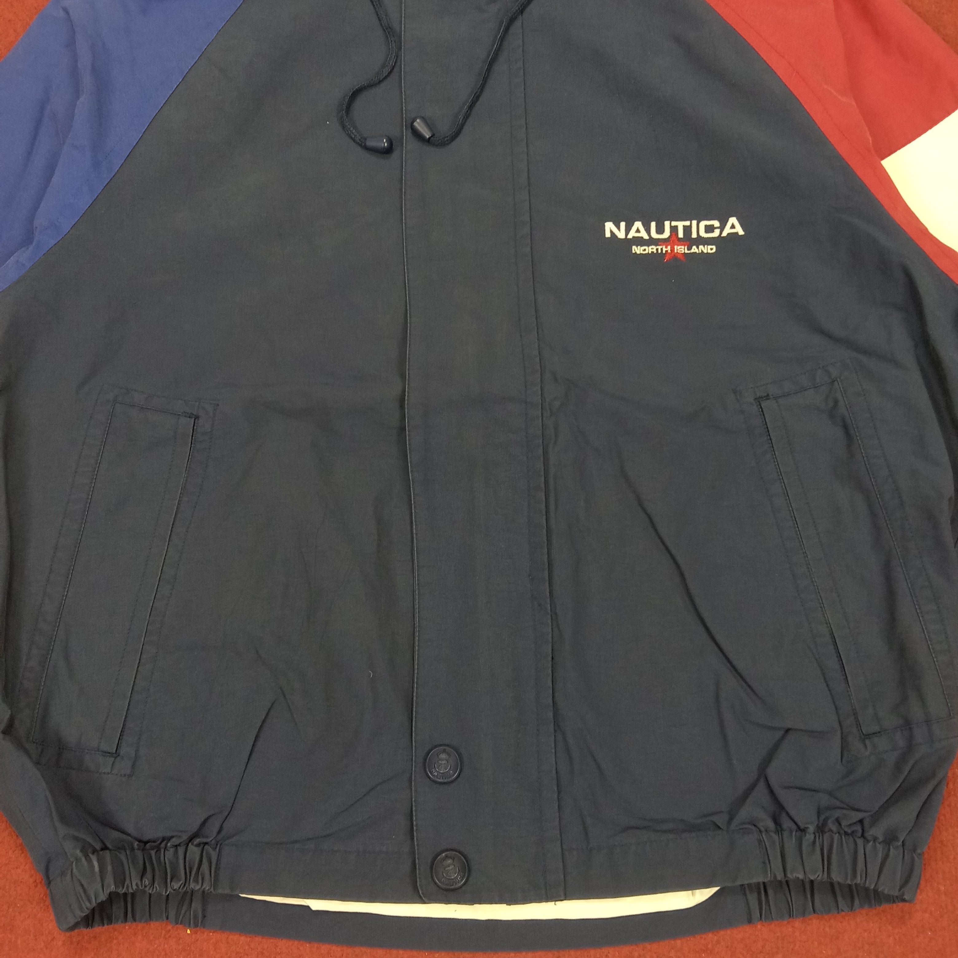 Nautica × Vintage Nautica Colours Design Fashion Style Jacket Hoodies Size US XL / EU 56 / 4 - 2 Thumbnail