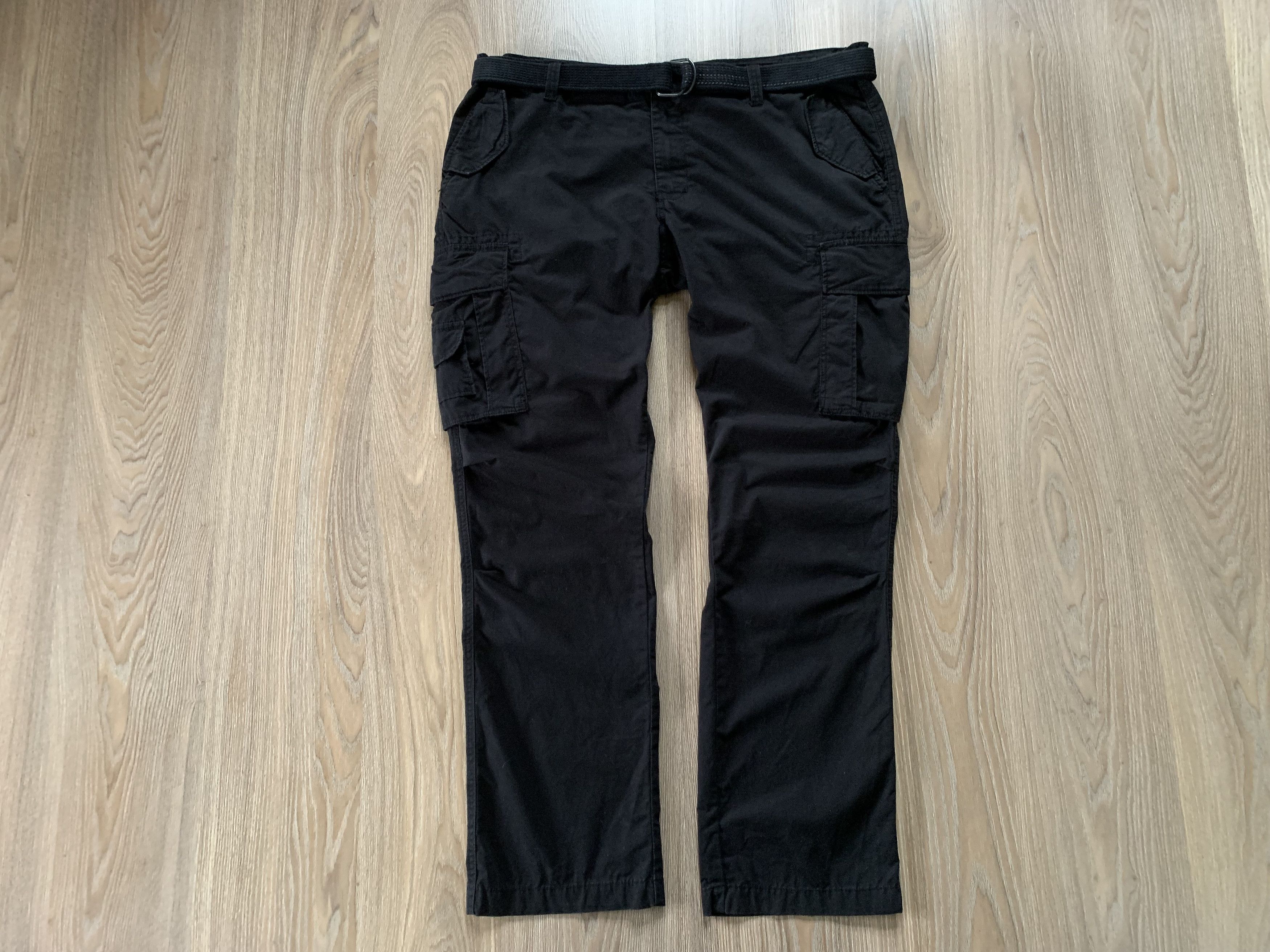 Denime Jacamo Black Carco Multi Pocket Pants Size US 42 / EU 58 - 1 Thumbnail