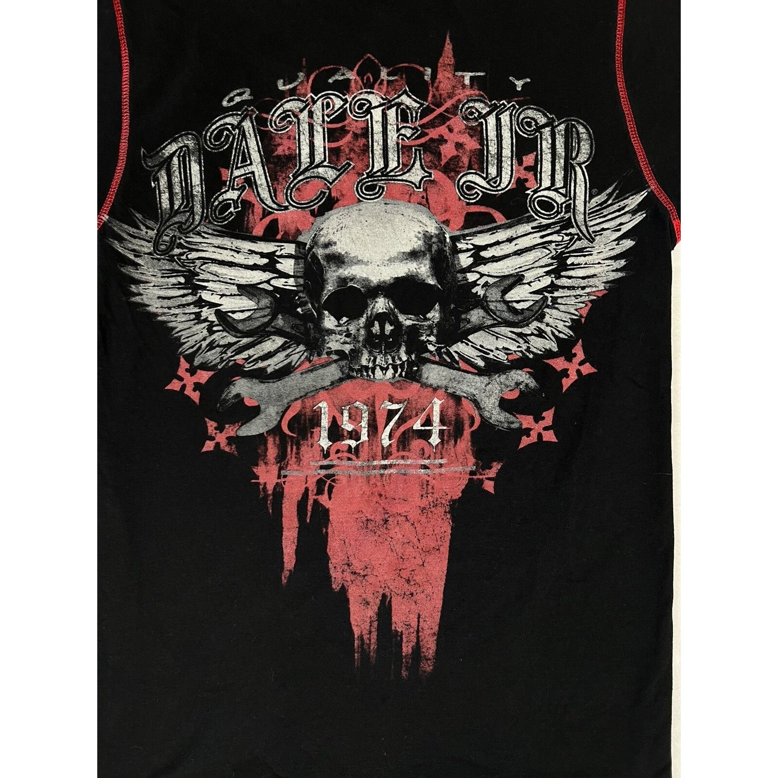 Chase Authentics Dale Earnhardt Jr T-Shirt Double Sided Skull All Over Print Size US M / EU 48-50 / 2 - 4 Thumbnail