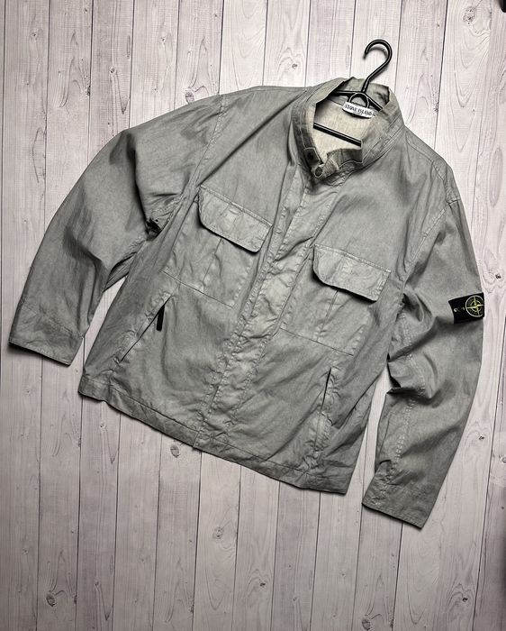 Stone island overshirt store xxl