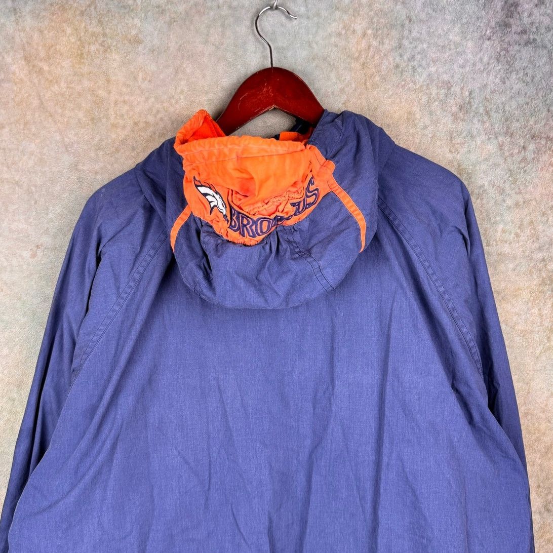 NFL × Pro Player × Vintage VTG 90s NFL Denver Broncos Jacket Mens Sz XXL Blue Size US XXL / EU 58 / 5 - 2 Thumbnail