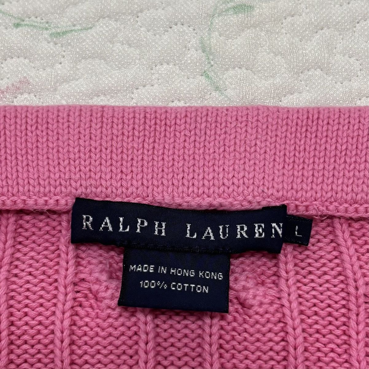 Polo Ralph Lauren Polo Ralph Lauren Cable Knit Tube Top Size L / US 10 / IT 46 - 5 Thumbnail