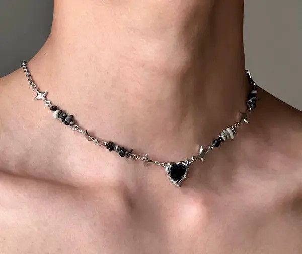 Japanese Brand Retro punk necklace Size ONE SIZE - 2 Thumbnail