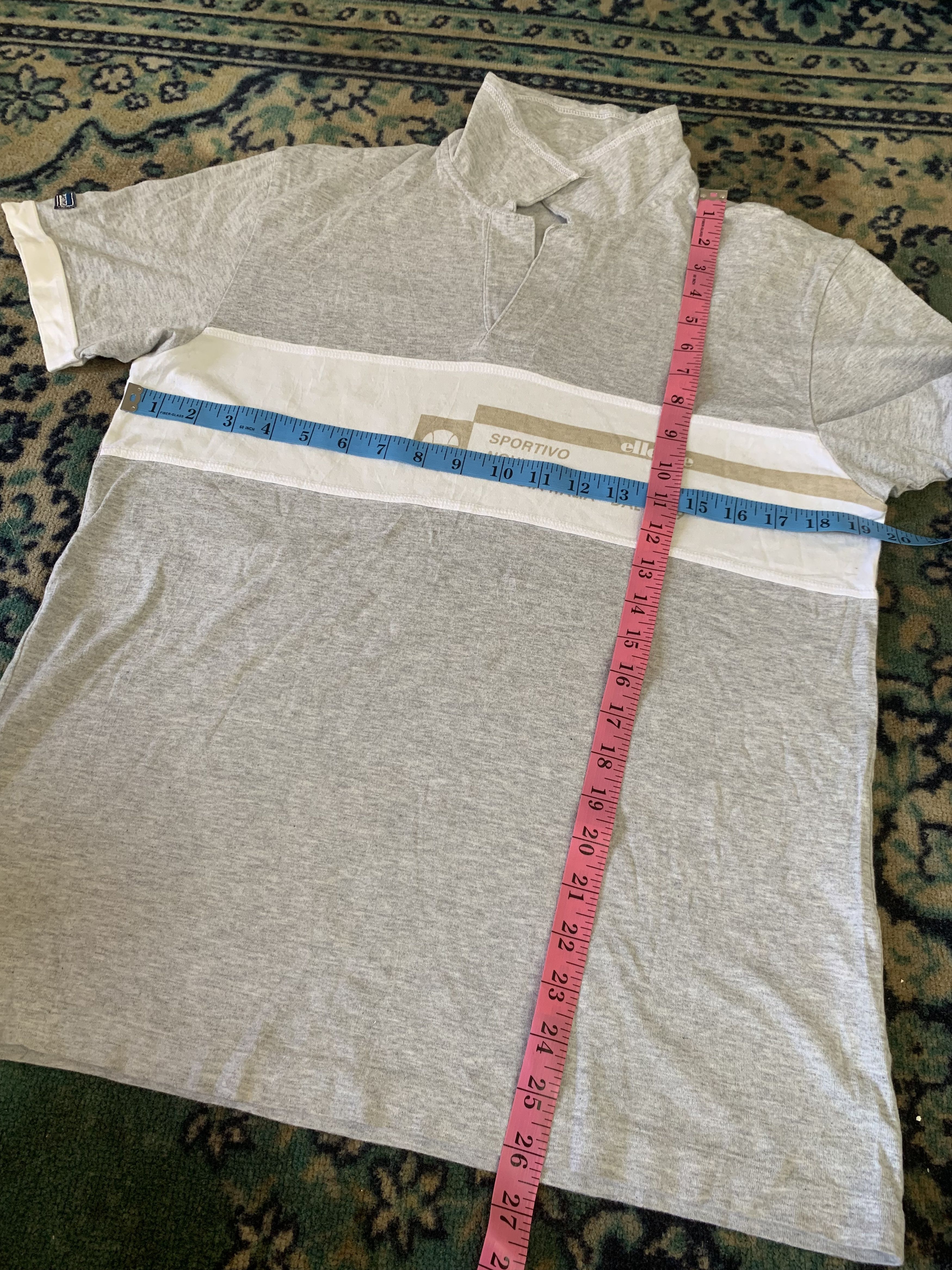Ellesse Vintage Ellesse Polo Shirt Rare 90s Size US M / EU 48-50 / 2 - 5 Thumbnail