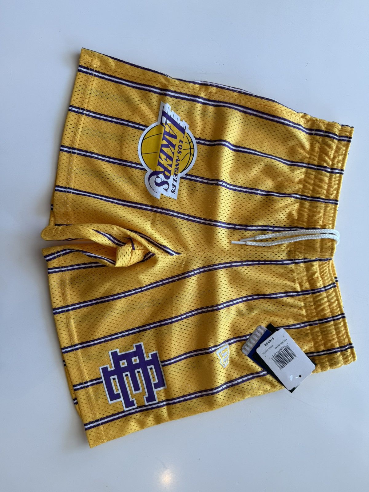 Eric Emanuel × New Era Eric emmanual/Los Angeles Lakers mesh short Size US 26 / EU 42 - 1 Thumbnail