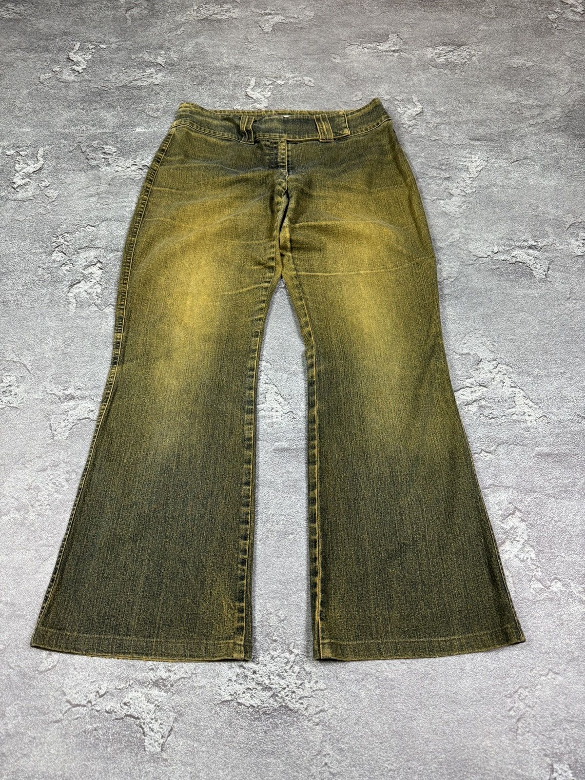 If Six Was Nine If Six Was Nine Brax Sand Flare Bootcut Washed Jeans Size 32 Size US 32 / EU 48 - 4 Thumbnail
