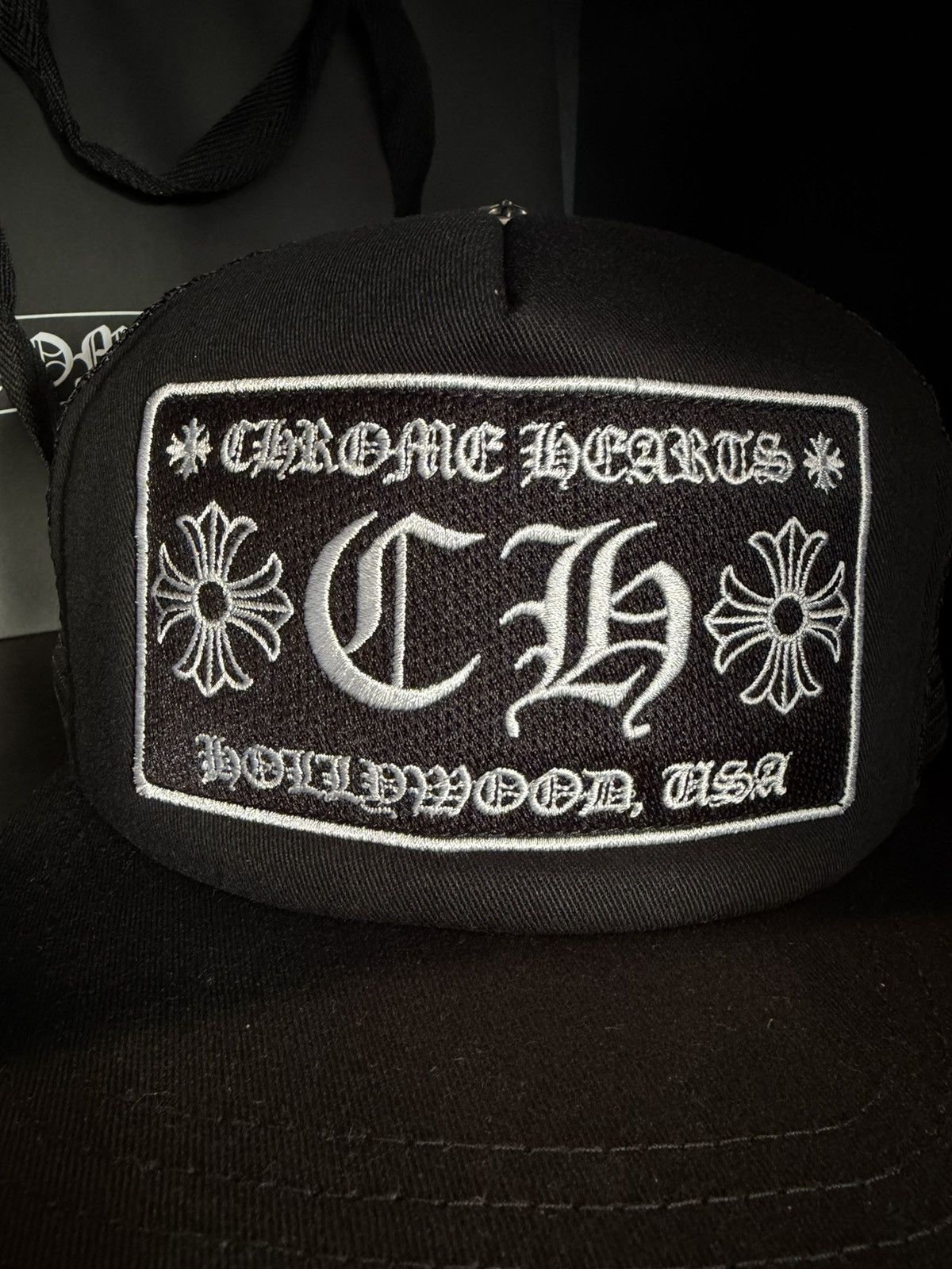 Chrome Hearts Chrome Hearts ‘CH’ classic trucker hat Size ONE SIZE - 2 Thumbnail