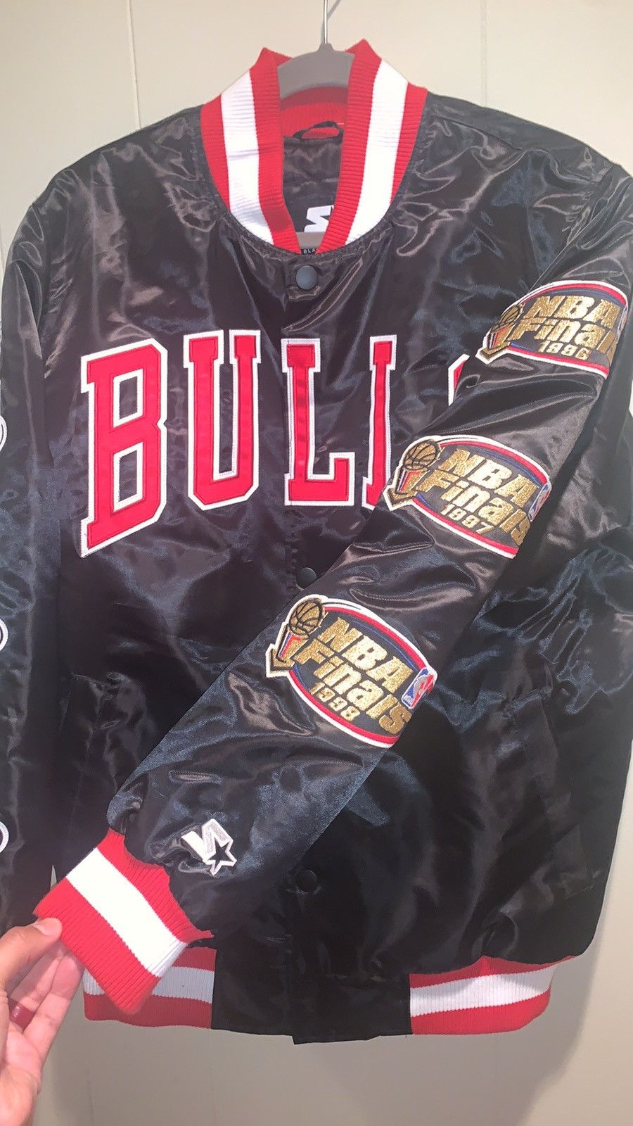 Starter Starter Black Label Chicago Bulls Jacket Size US M / EU 48-50 / 2 - 2 Thumbnail