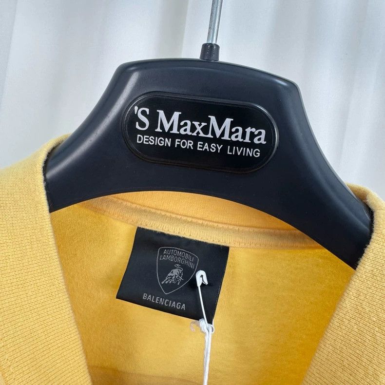 Balenciaga Balenciaga Lamborghini Co-branded New Yellow Printed Lette Size XS / US 0-2 / IT 36-38 - 5 Thumbnail