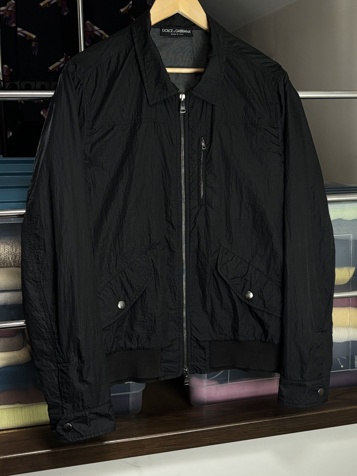 Dolce & Gabbana Dolce & Gabbana Track Light Nylon Jacket Size US L / EU 52-54 / 3 - 2 Thumbnail