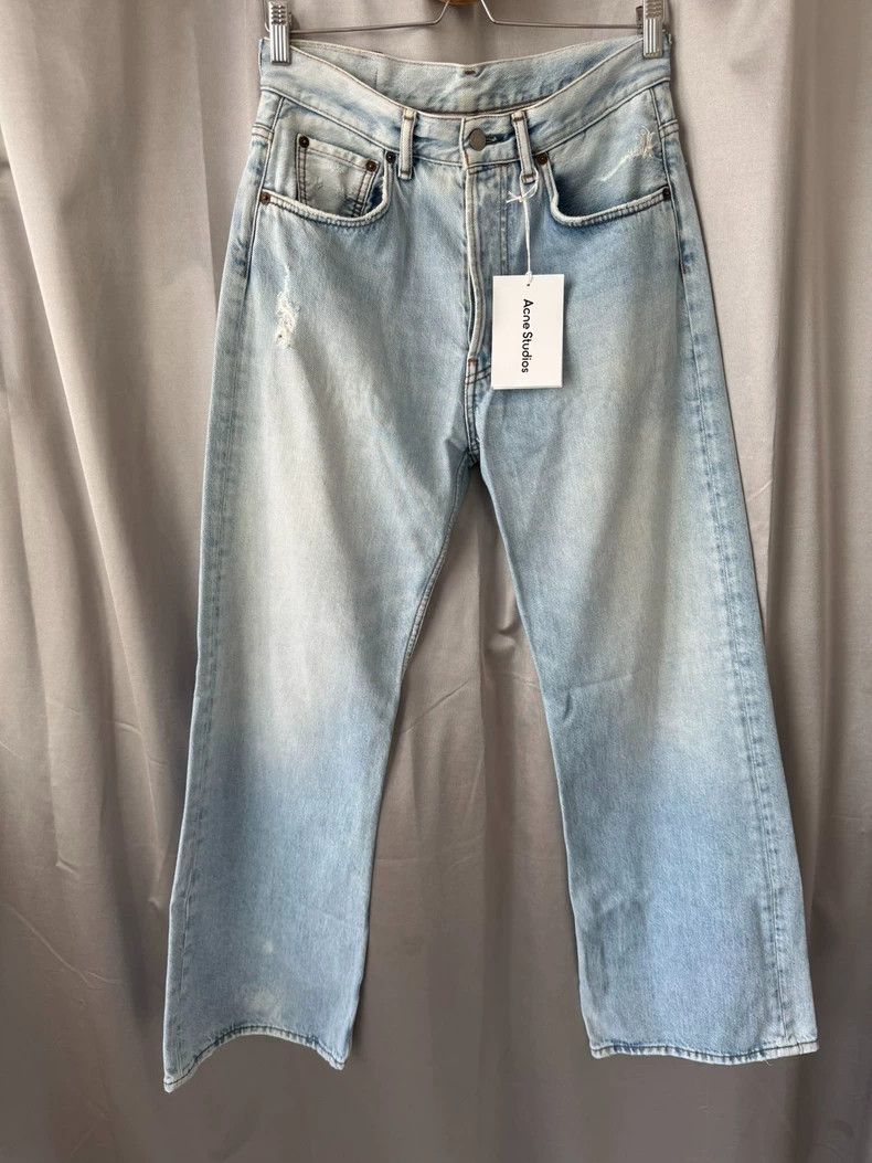acne studios Light blue wash bell bottoms 2503-Nextarrow