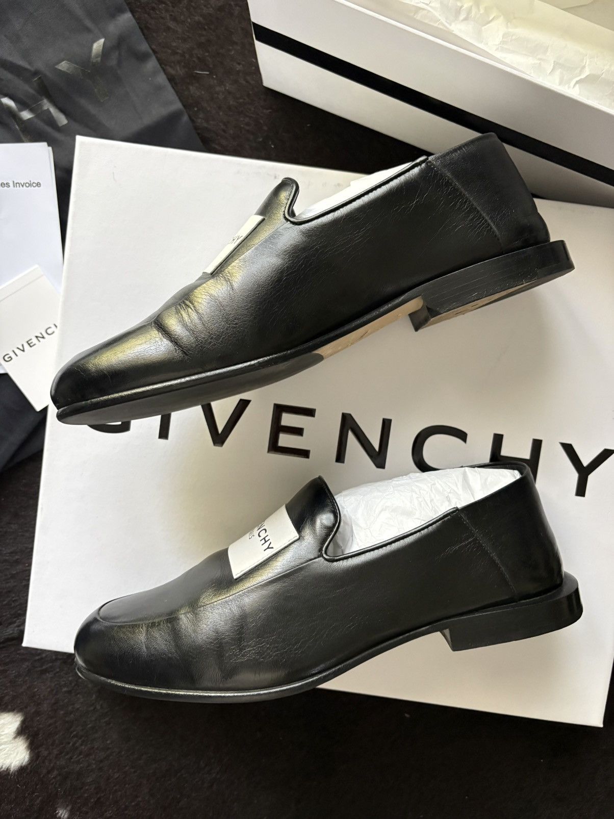 Givenchy Label loafers in leather Size US 9 / IT 39 - 10 Thumbnail