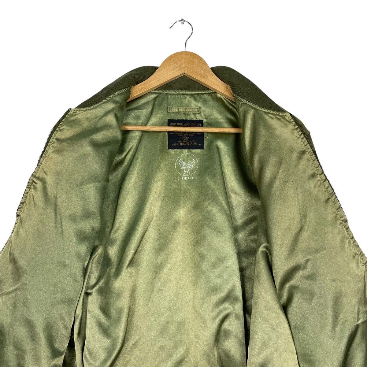 Vintage 💥L-2B AVIATOR BOMBER FLIGHT JACKET INSPIRED BUZZ RICKSONS Size US L / EU 52-54 / 3 - 12 Thumbnail