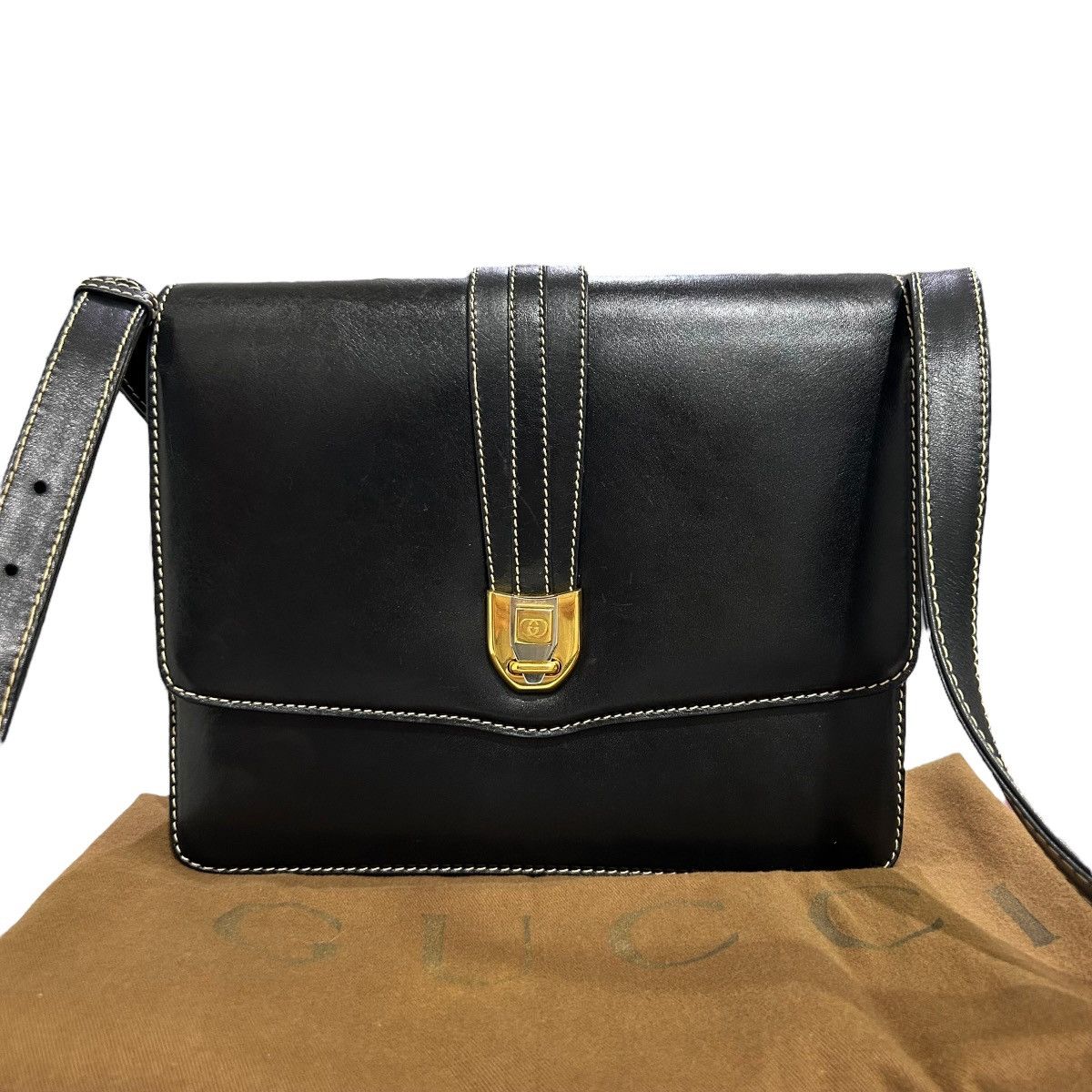 Gucci × Vintage 🔥RARE🔥GUCCI VINTAGE SHOULDER BAG Size ONE SIZE - 3 Thumbnail