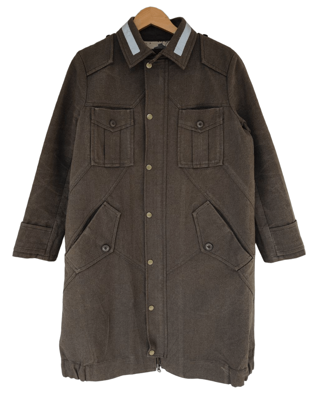 Issey Miyake Ne-net Long Jacket Size S / US 4 / IT 40 - 1 Thumbnail