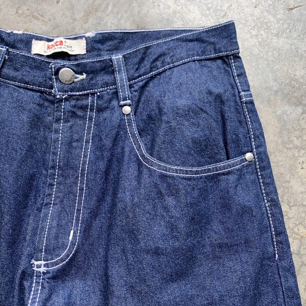 Vintage Kocca Baggy Denim Jeans Size 32x31 Size US 32 / EU 48 - 8 Thumbnail