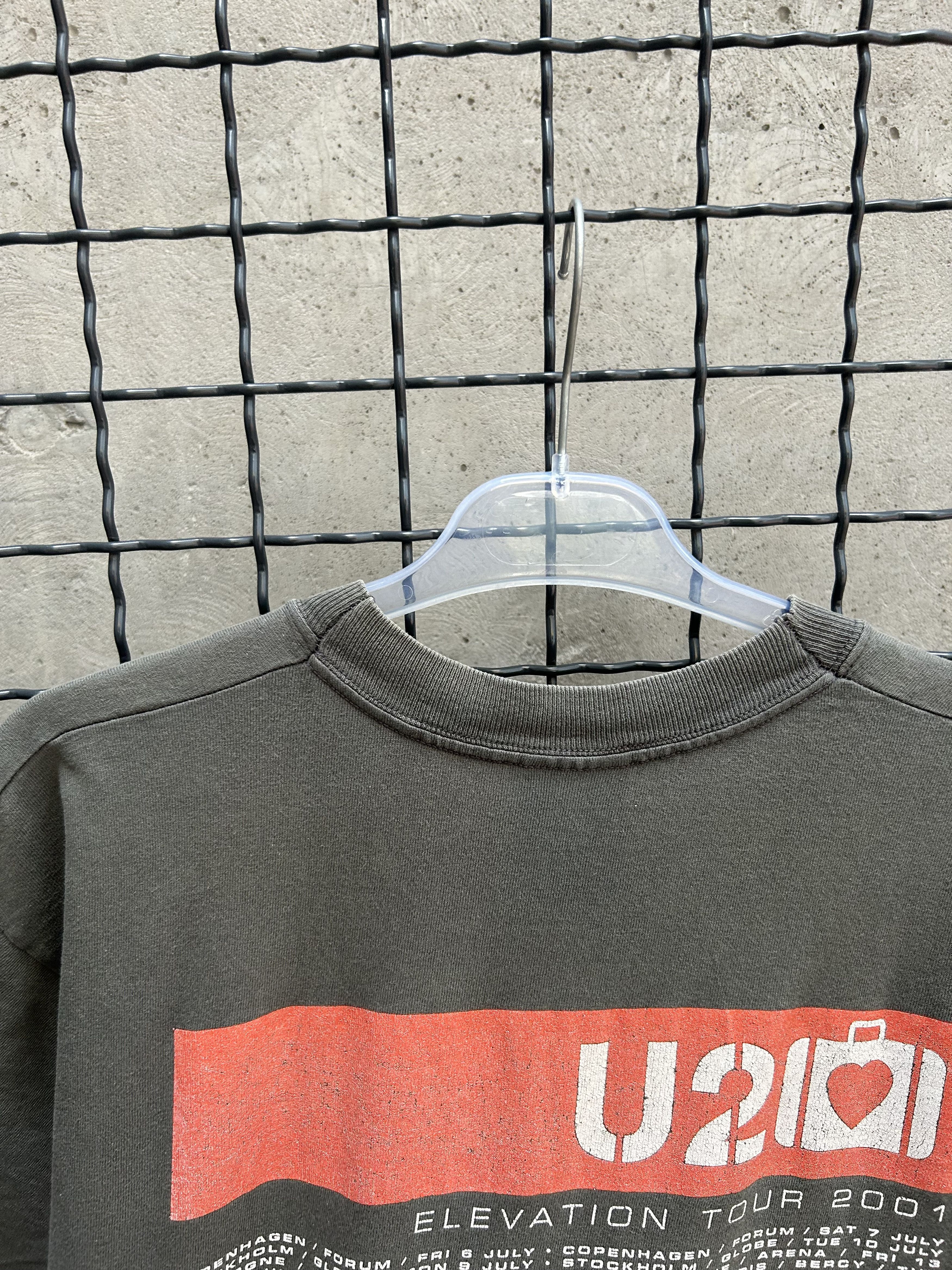 Band Tees Vintage 2001 U2 Rock Band Elevation Tour T-shirt Size US M / EU 48-50 / 2 - 14 Thumbnail