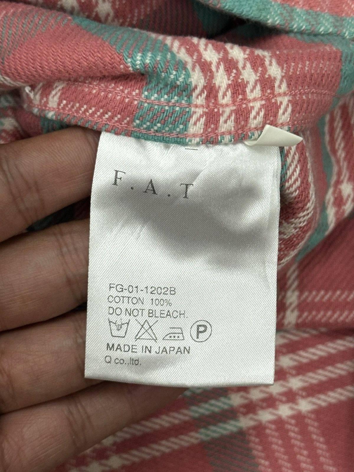 Fat Tokyo F.a.t Tokyo Japan Flannel L/S Shirt Size US M / EU 48-50 / 2 - 15 Thumbnail