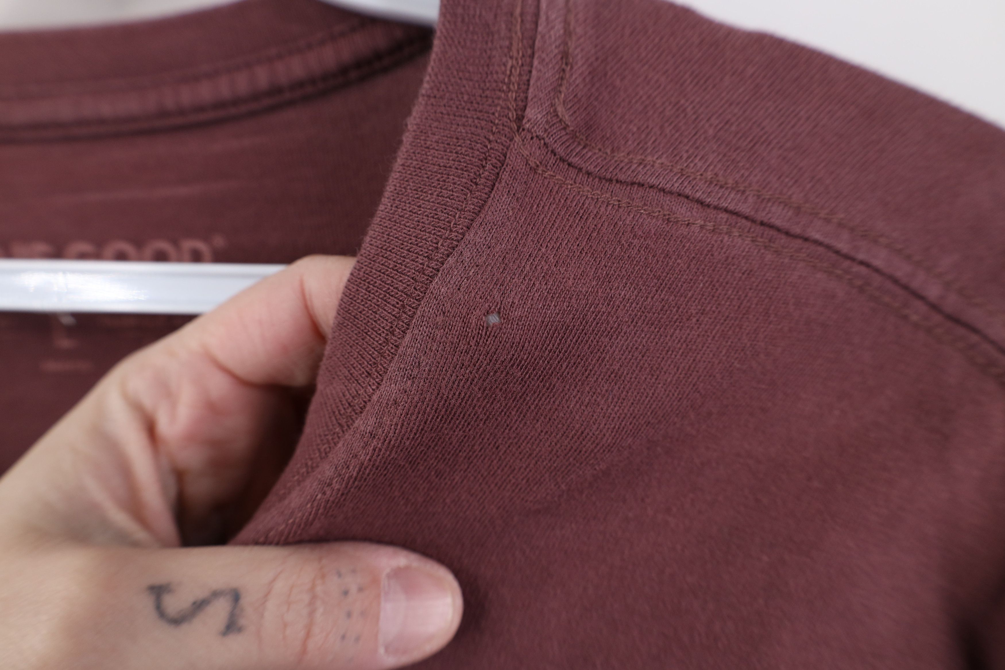 Life is Good Life Is Good Do I Want A Beer Long Sleeve T-Shirt Red Cotton Size US L / EU 52-54 / 3 - 6 Thumbnail