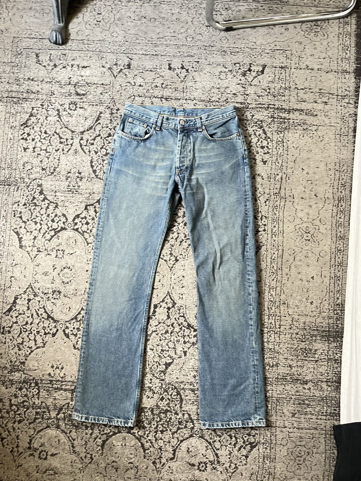 Helmut Lang helmut lang dark denim Size US 29 - 1 Thumbnail