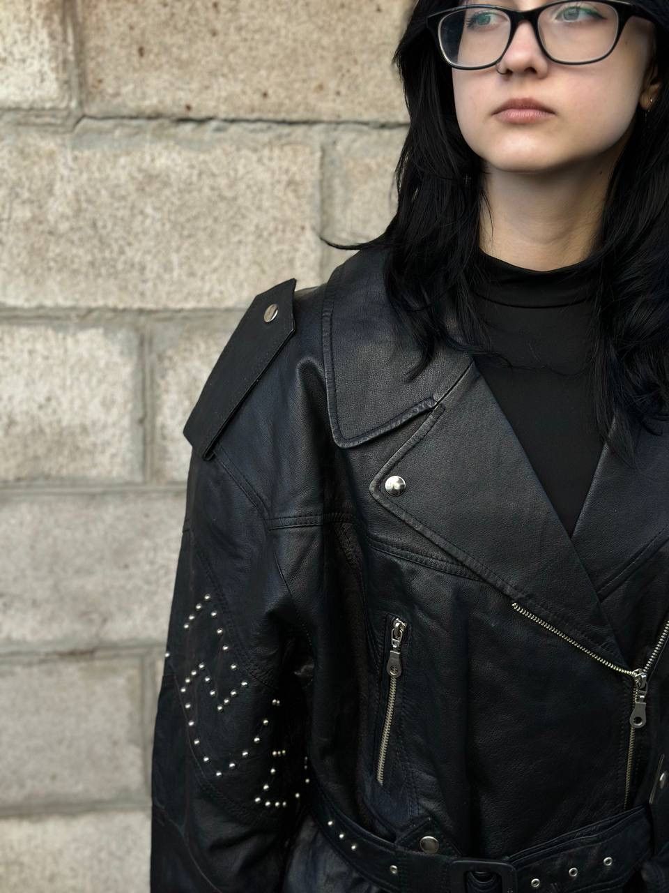 Genuine Leather VTG Women’s Jacket Racing Leather Size 40 L Y2K 00s UsA Hype Size L / US 10 / IT 46 - 12 Thumbnail
